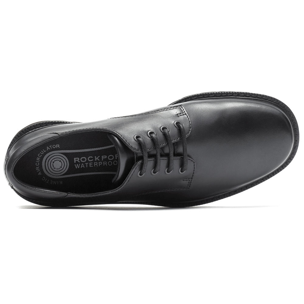 Rockport Singapore Mens Oxfords - Northfield Waterproof Black - MB3516940